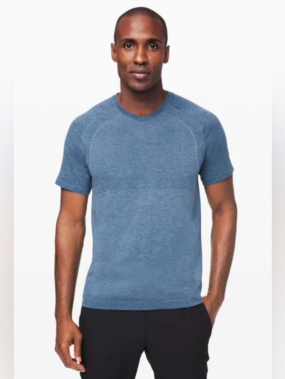 Lululemon Metal Vent Tech Short Sleeve Midnight Shadow Tempest Blue XL NWOT NEW
